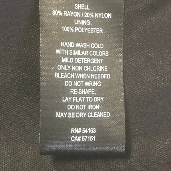 JESSICA HOWARD Black Velvet Burnout Floral Balloon Sleeve Dress 90s Y2K 12 - Picture 14 of 16